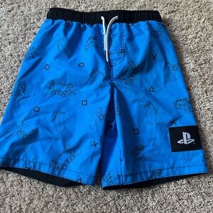 Blue PlayStation Swim Shorts